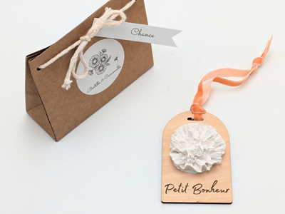 Décor en plâtre &nbsp;petit bonheur&nbsp; - senteur chance