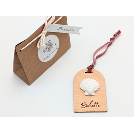 Décor en plâtre &nbsp;bichette&nbsp; - senteur fleur de lin