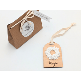 Décor en plâtre &nbsp;magie&nbsp; - marché de noël