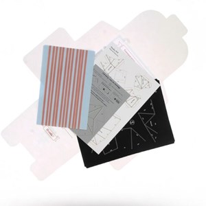 Kit créatif agent paper husky à construire 3d