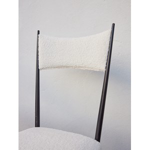 Paire de chaises en métal n°1048