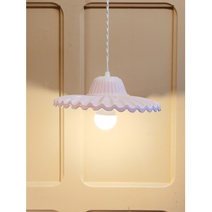 Lampe baladeuse en céramique rose n°101