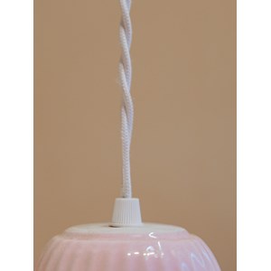 Lampe baladeuse en céramique rose n°101