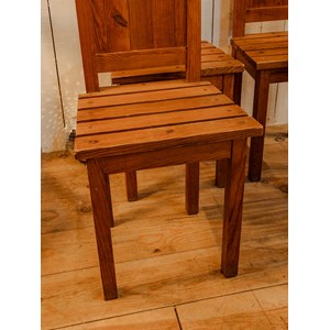 Lot de 4 chaises en bois n°800
