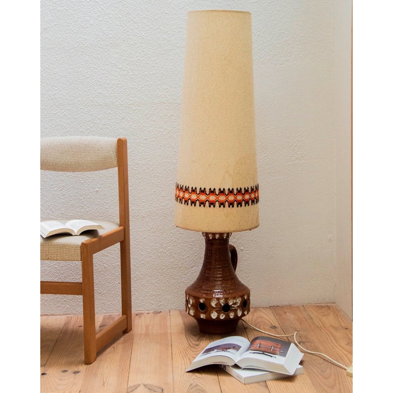 Debongout - Grande lampe en céramique n°544