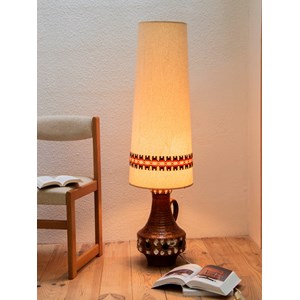 Grande lampe en céramique n°544