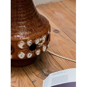 Grande lampe en céramique n°544