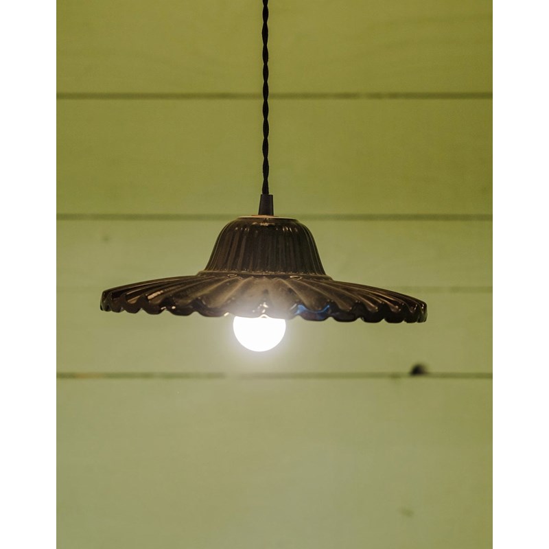 Lampe baladeuse en céramique noir n°98