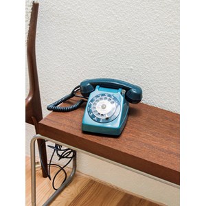 Table d'appoint en bois et métal n°699