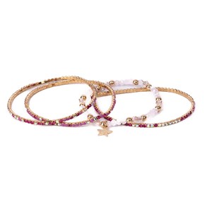 Bracelet boutique pglam girlp, 4 pcs