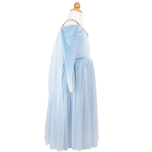 Robe de princesse velours elsa 5-6 ans