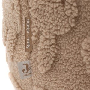 Panier de rangement miffy jacquard teddy biscuit (35 x 30 cm)