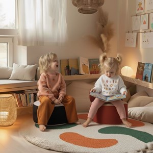 Zafu enfant - coussin renard