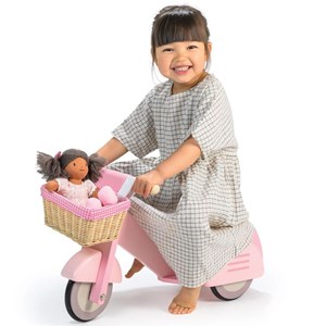 Porteur scooter avec panier
