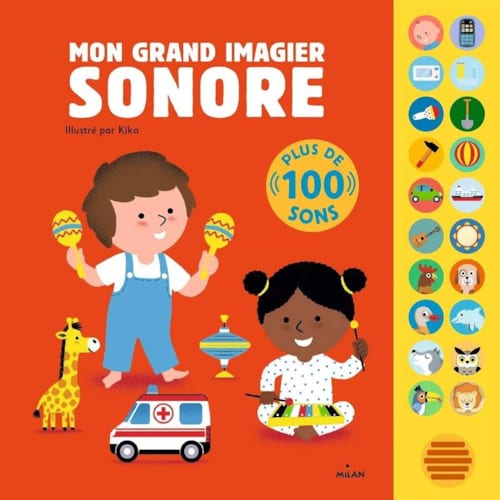 Poppik - Poppik livre sonore imagier enfants - év