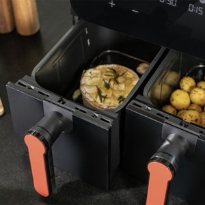 Friteuse sans huile double bac 9l marmit