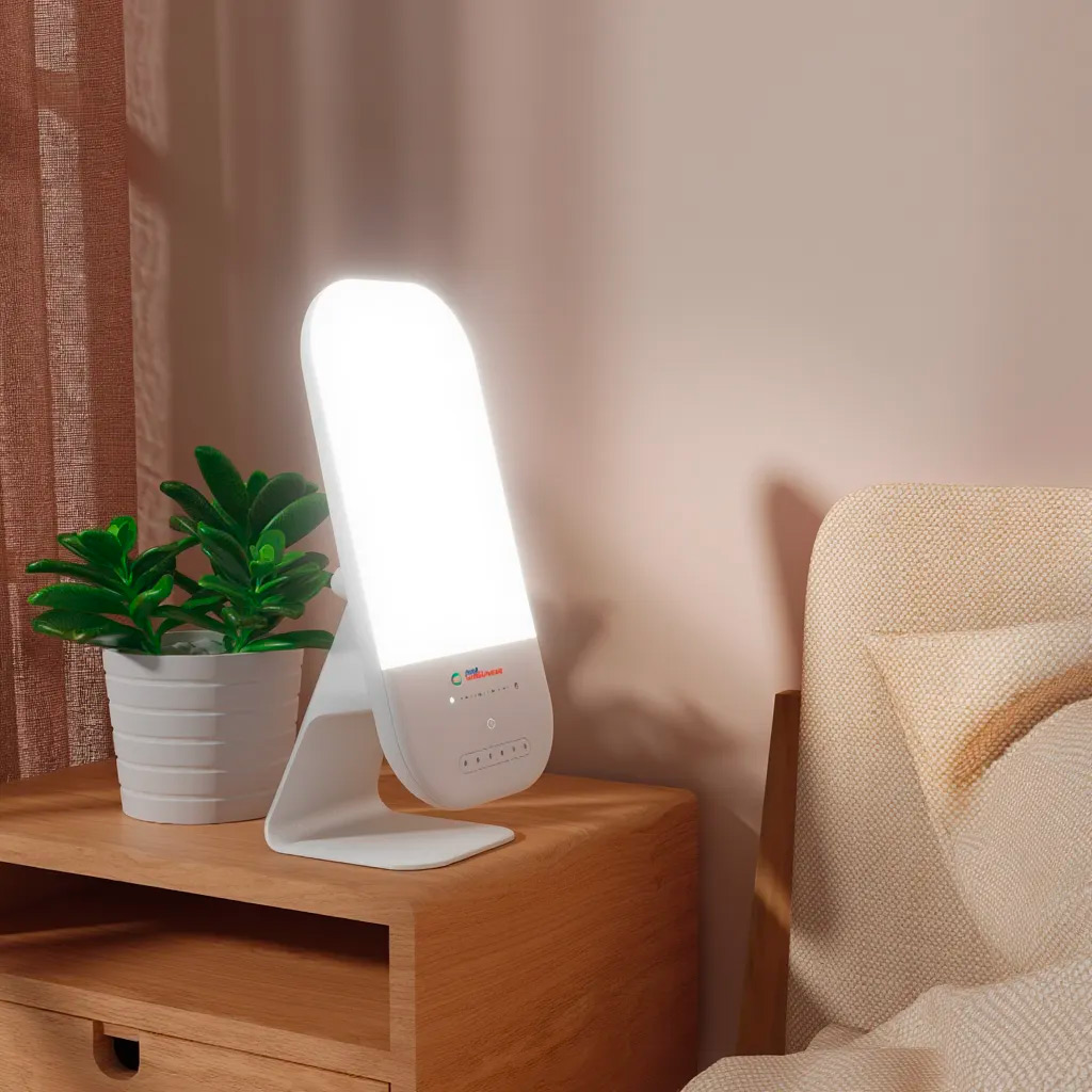Lampe De Luminothérapie 27000-32000 Lux LED Sans UV - 3 Intensités Pour Troubles Affectifs Saisonniers