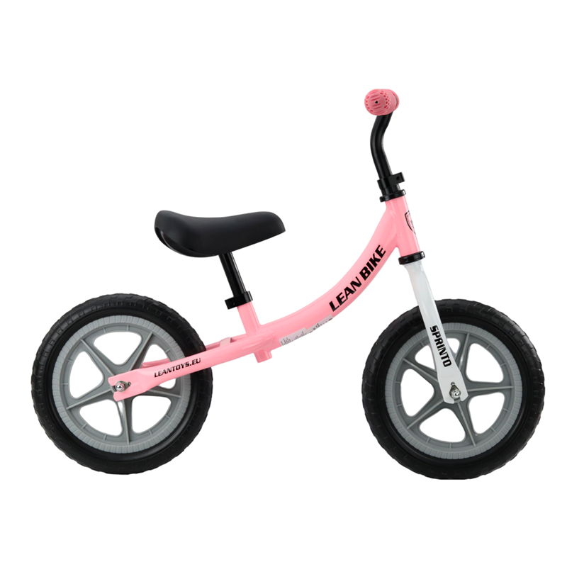 Vélo équilibre sprinto rose pour enfants 2 à 5 ans
