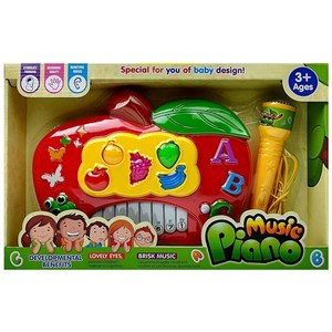 Piano électronique pour enfants pomme connectez votre téléphone avec microphone
