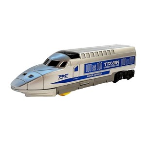 Train jouet batterie avec lumières et sons pour enfant