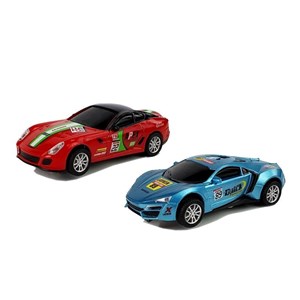 Piste de course 1 43 avec 2 voitures top turbo lumières longueur 7,6 mètres