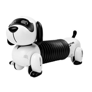 Chien robot interactif télécommandé musique et son ballon jouet