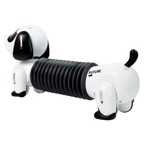 Chien robot interactif télécommandé musique et son ballon jouet