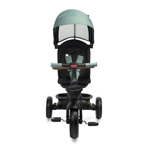 Tricycle trois roues saber bleu avec poignée réglable évolutif pour parent