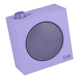 T'nb - enceinte bluetooth rainbow cube, son clair et équilibré 5 w - violet