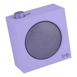 T'nb - enceinte bluetooth rainbow cube, son clair et équilibré 5 w - violet