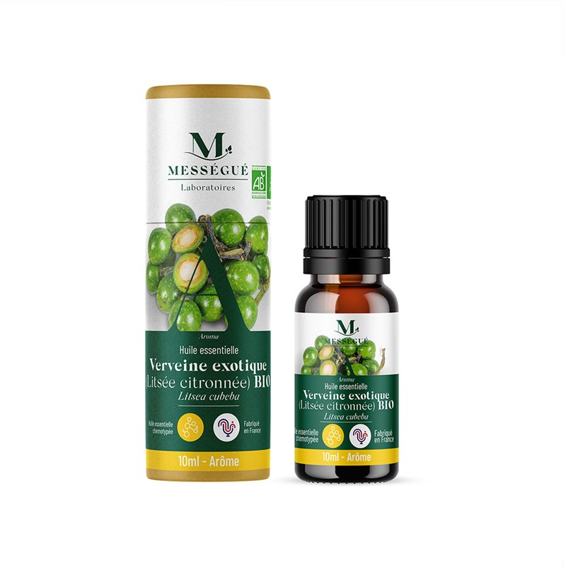 Huile essentielle verveine exotique (litsée citronnée) bio 10 ml