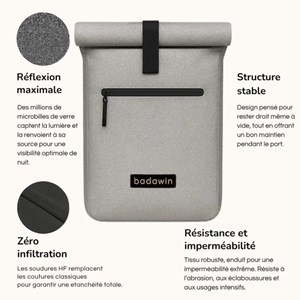 Sac à dos réfléchissant pour cycliste