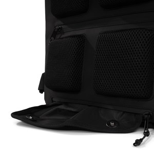 Sac à dos sacoche vélo 2 en 1 noir