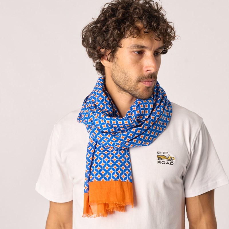 Foulard en coton bio séville