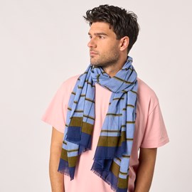 Foulard en coton bio corfou