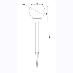 Lanterne solaire flamme 12 led ambrée