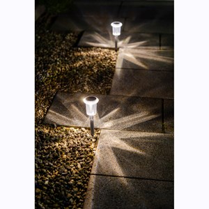 Balise solaire h30cm -  effet étoile