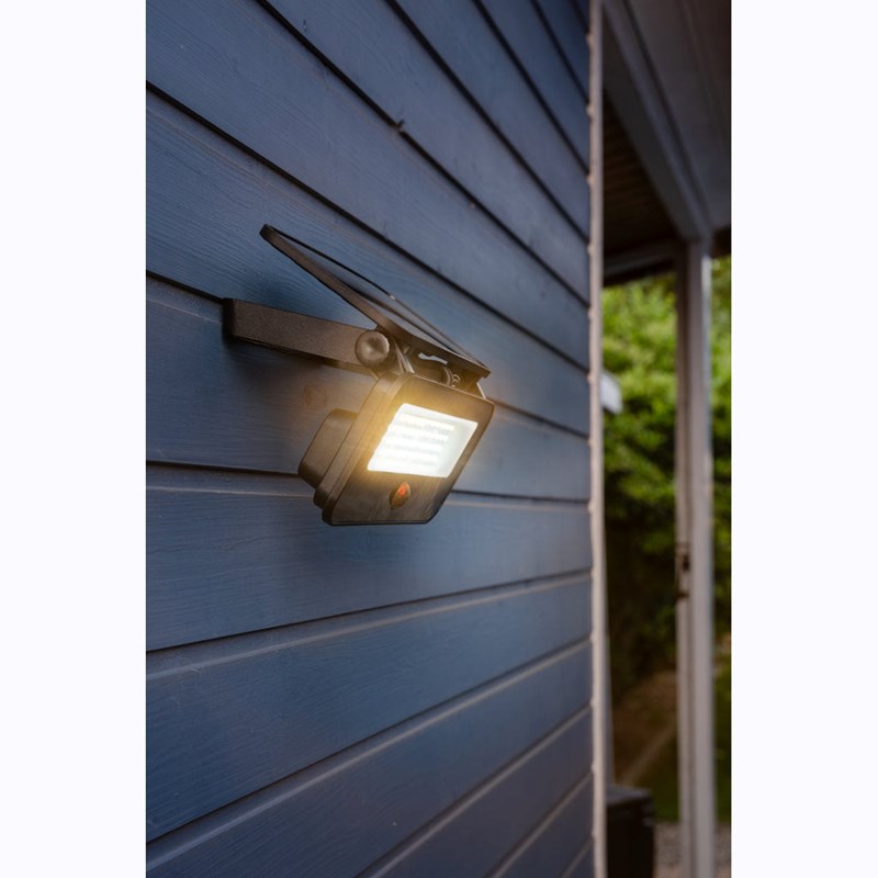 Spot solaire mural 1200 lumens détecteur