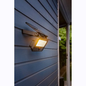 Spot solaire mural 1200 lumens détecteur