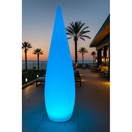 Lampe solaire goutte d’aurore wrgb