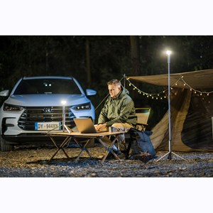 Lampe camping led télescopique 800 lumen