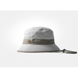 Bob mixte certifié anti-uv upf50+ et anti-chaleur blanc et beige