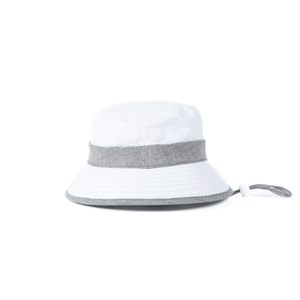 Bob mixte certifié anti-uv upf50+ et anti-chaleur blanc et gris souris 59/61