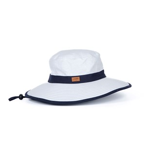 Chapeau mixte bord 10cm certifié anti-uv upf50+ et anti-chaleur marine 55/57