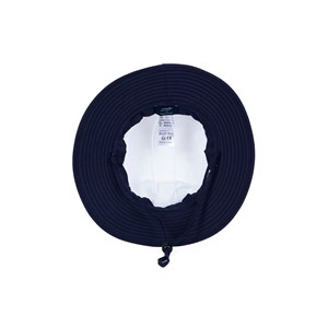 Chapeau mixte bord 10cm certifié anti-uv upf50+ et anti-chaleur marine 55/57