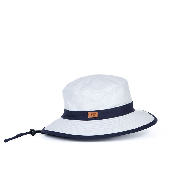 Chapeau mixte bord 7cm certifié anti-uv upf50+ et anti-chaleur marine