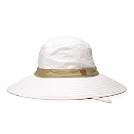 Chapeau mixte bord 10cm certifié anti-uv upf50+ et anti-chaleur beige