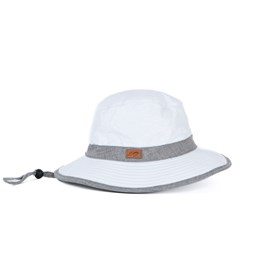 Chapeau mixte bord 7cm certifié anti-uv upf50+ et anti-chaleur gris
