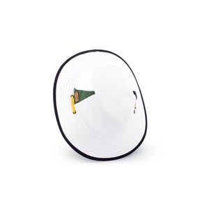 Chapeau mixte certifié anti-uv upf50+ et anti-chaleur blanc 59/61