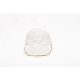Casquette mixte certifiée anti-uv upf50+ et anti-chaleur blanc et beige